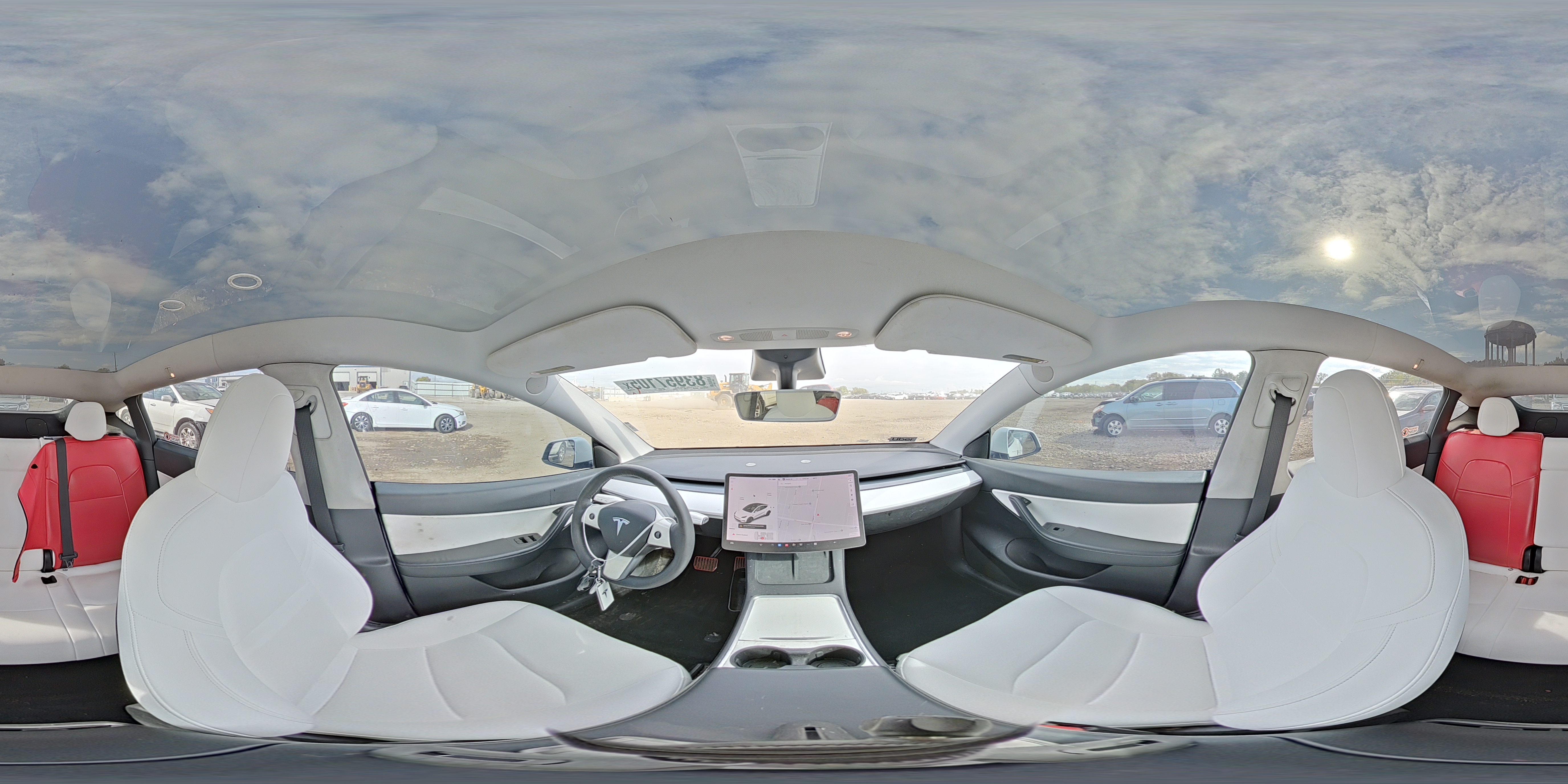 2021 Tesla Model Y VIN: 5YJYGDEE9MF189829 Lot: 83957105