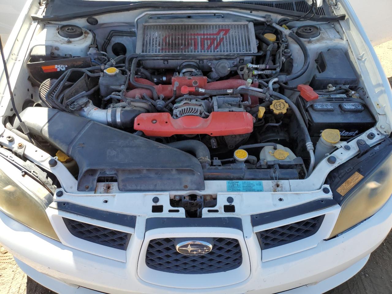 2006 Subaru Impreza Wrx Sti VIN: JF1GD70696L516211 Lot: 80017125