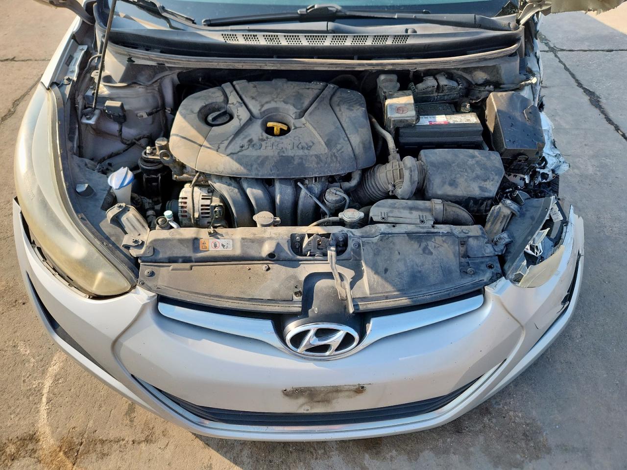 2014 Hyundai Elantra Se VIN: 5NPDH4AE8EH462151 Lot: 81077605