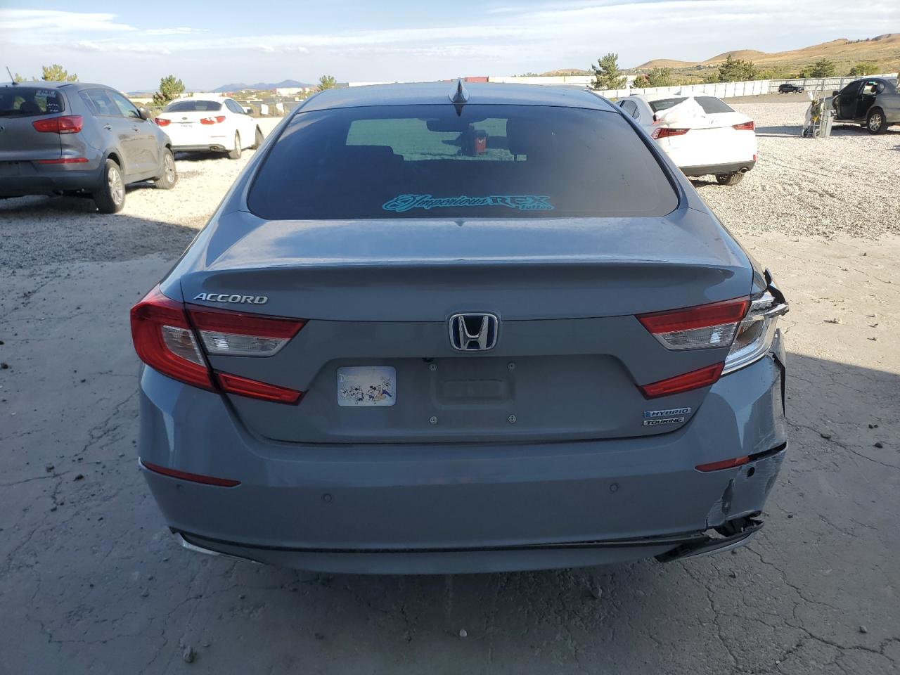 2022 Honda Accord Touring Hybrid VIN: 1HGCV3F98NA028945 Lot: 71215505