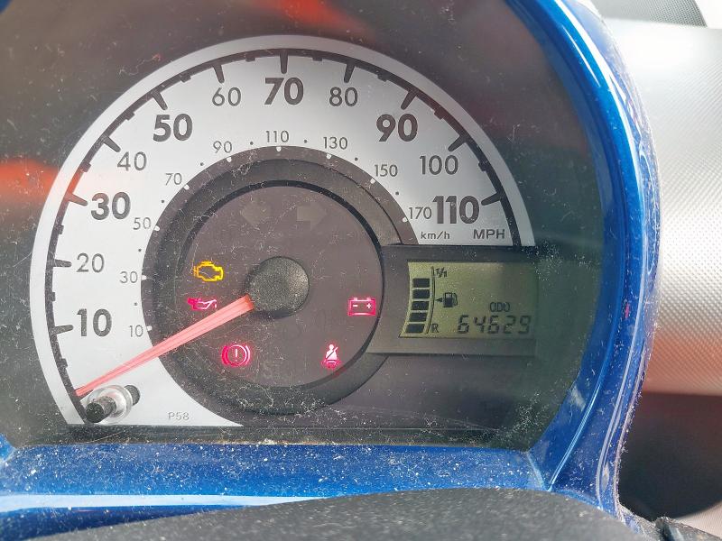 2007 TOYOTA AYGO BLUE