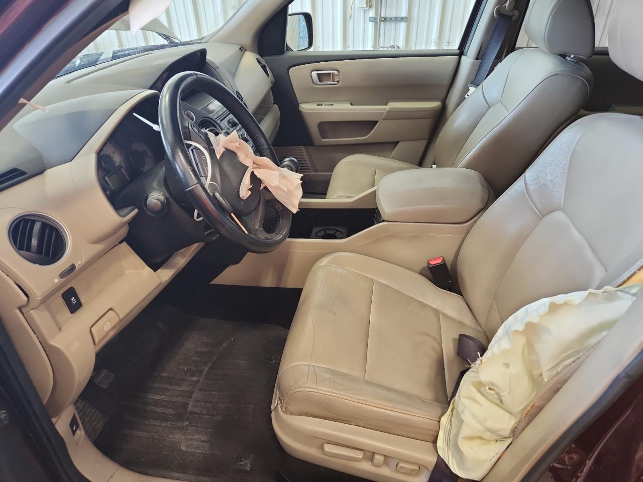 2012 Honda Pilot Exl VIN: 5FNYF4H55CB070981 Lot: 72003635