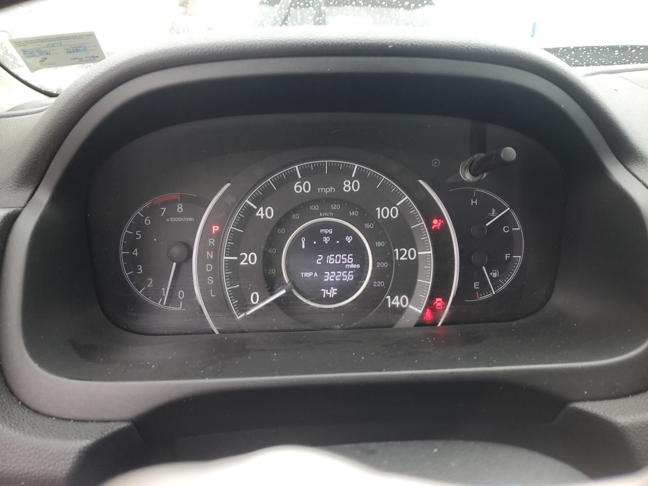 2015 Honda Cr-V Lx VIN: 5J6RM4H33FL020374 Lot: 84361405