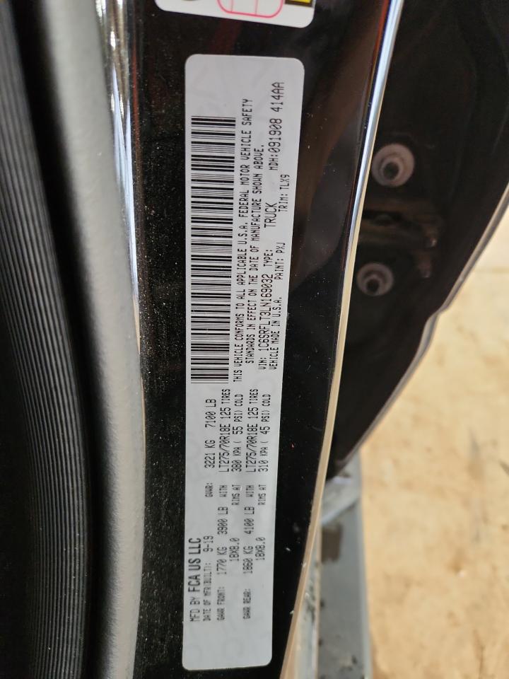 2020 Ram 1500 Rebel VIN: 1C6SRFLT3LN169032 Lot: 81562295