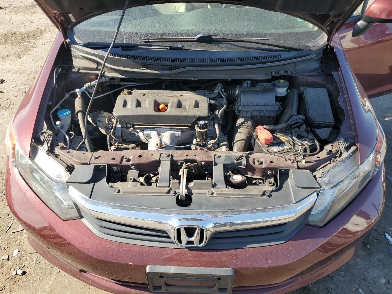 2012 Honda Civic Lx VIN: 2HGFB2F54CH558535 Lot: 71905315