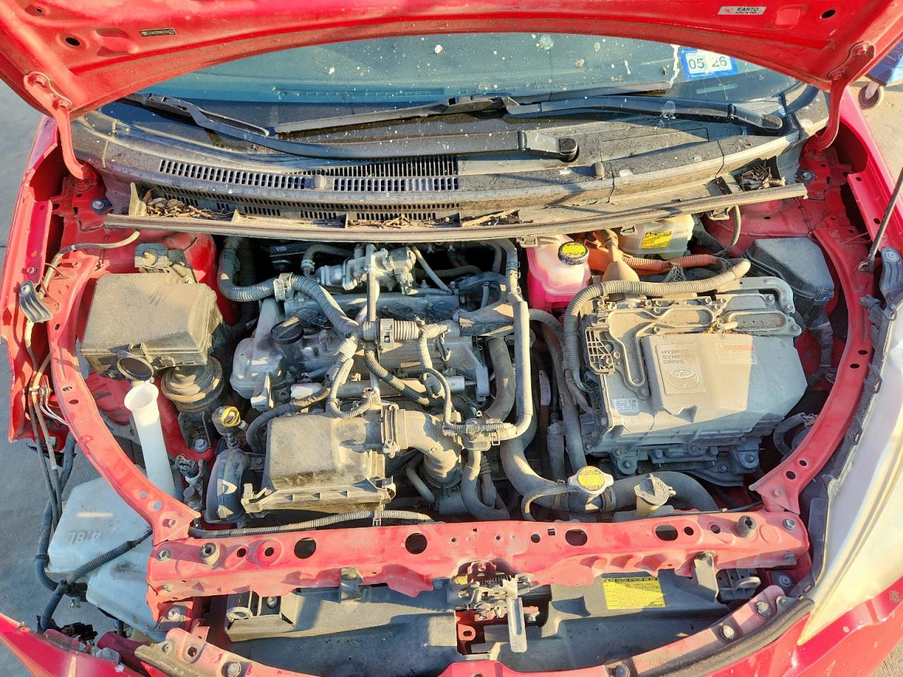 2012 Toyota Prius C VIN: JTDKDTB38C1506311 Lot: 80925545