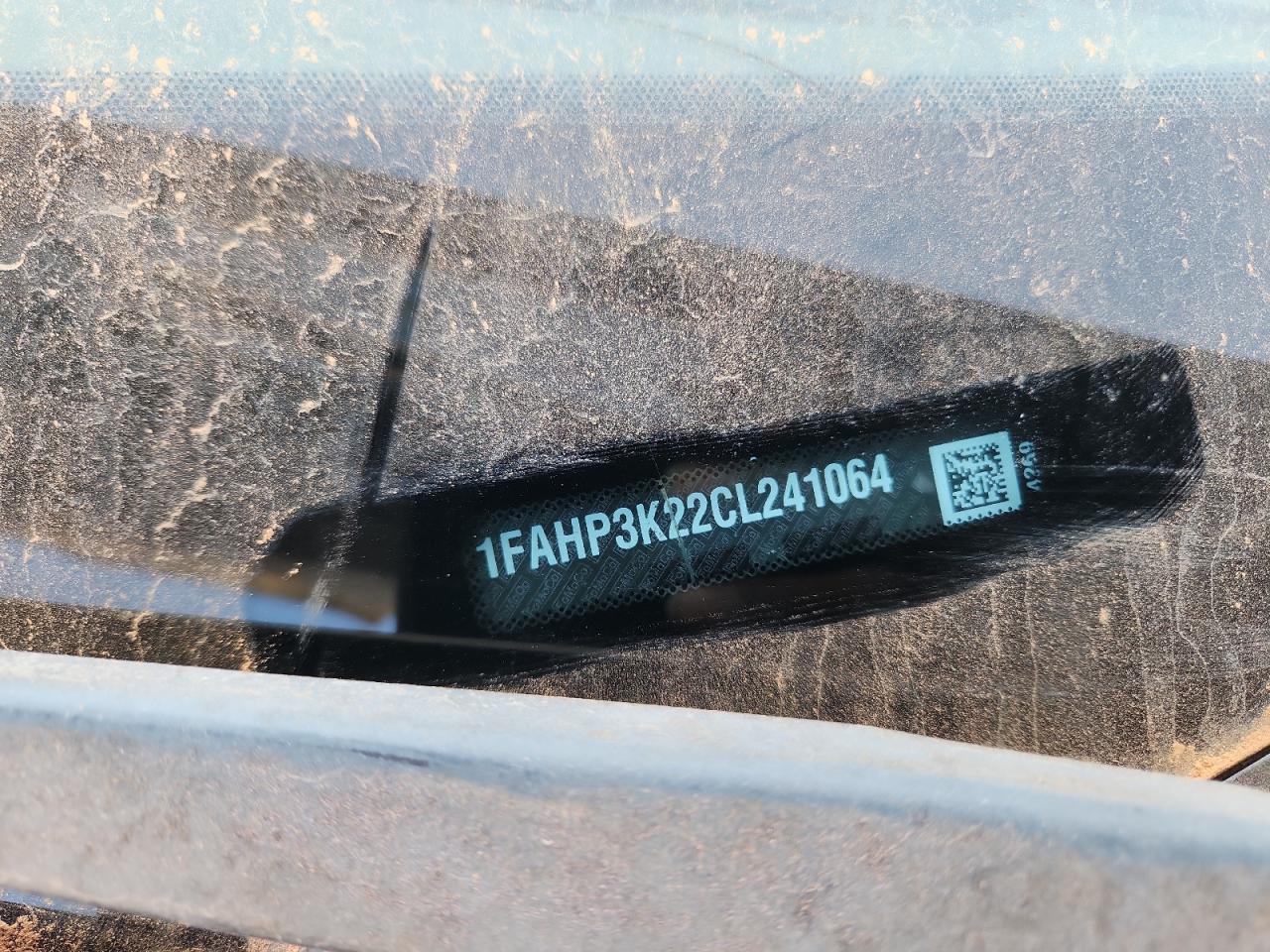 2012 Ford Focus Se VIN: 1FAHP3K22CL241064 Lot: 80216295