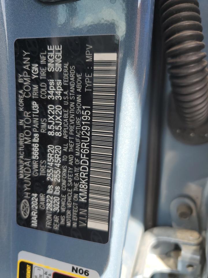 2024 Hyundai Ioniq 5 Limited VIN: KM8KRDDF6RU291951 Lot: 80219265