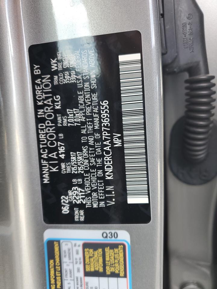 2023 Kia Seltos Ex VIN: KNDERCAA7P7369556 Lot: 80794555