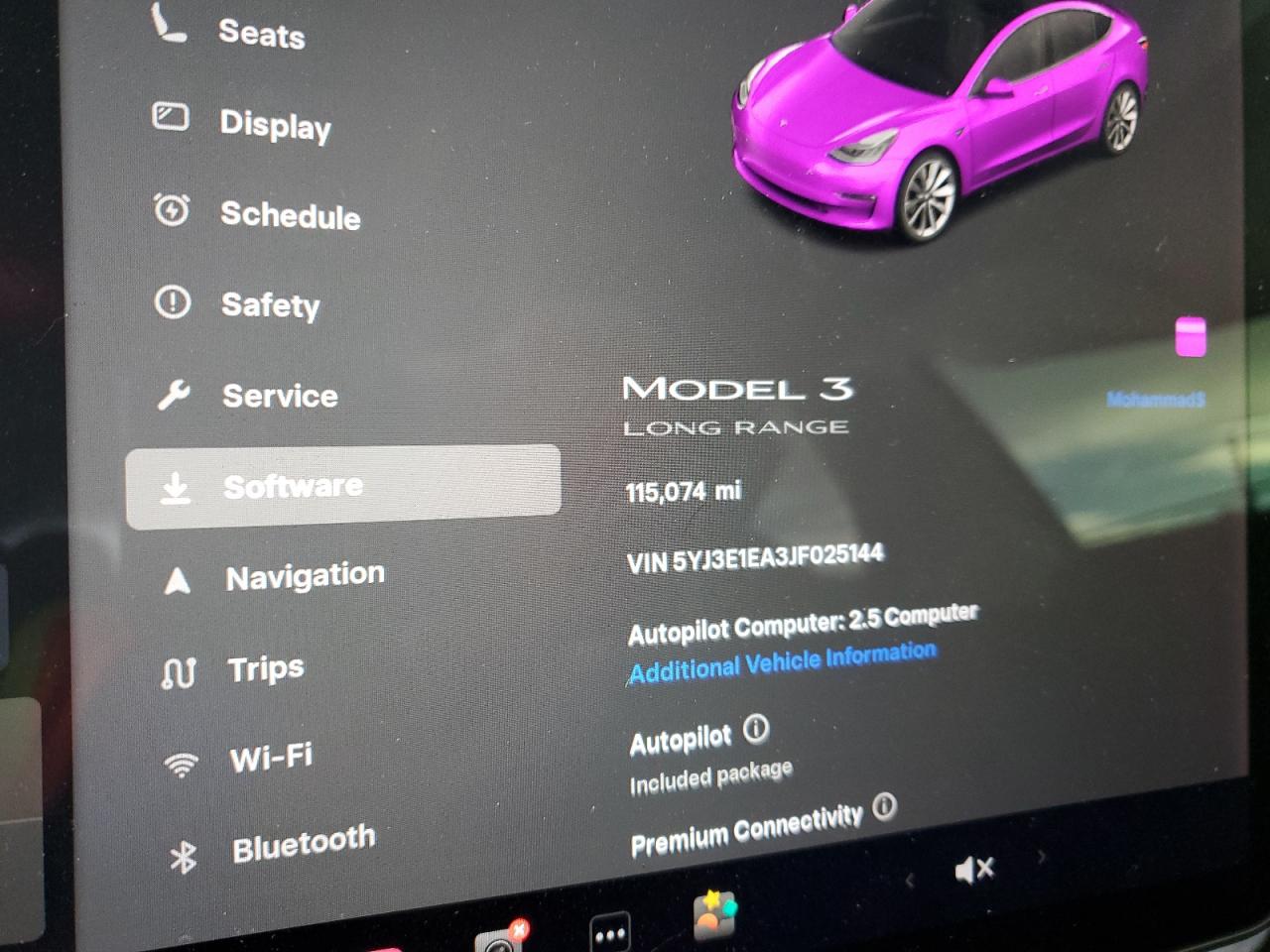 2018 Tesla Model 3 VIN: 5YJ3E1EA3JF025144 Lot: 84048935