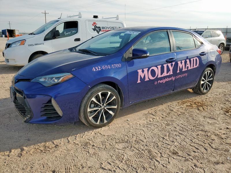  TOYOTA COROLLA 2018 Синий