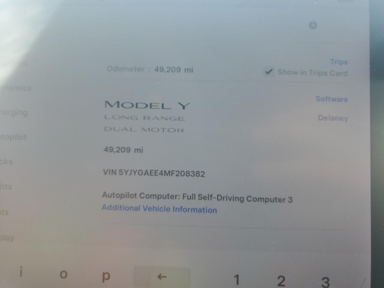 2021 Tesla Model Y VIN: 5YJYGAEE4MF208382 Lot: 81455805