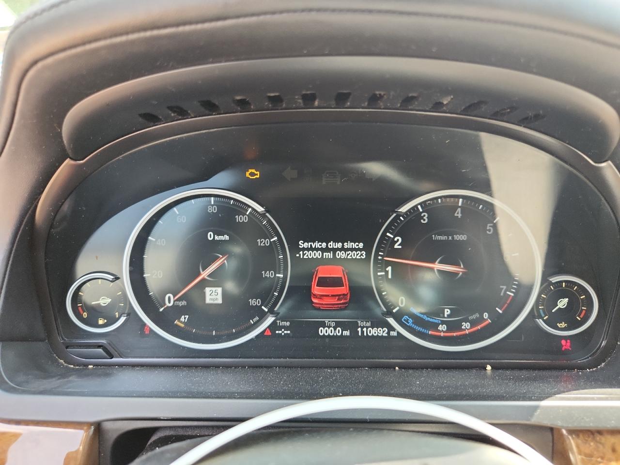2014 BMW 750 Li VIN: WBAYE8C53ED135268 Lot: 81066985