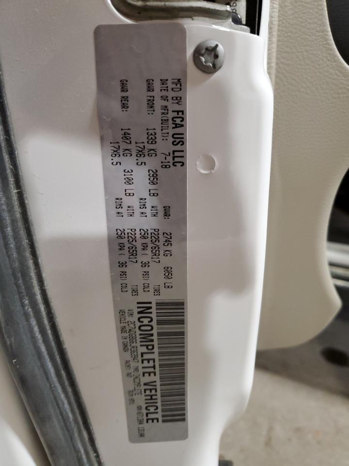 2018 Dodge Grand Caravan Se VIN: 2C7WDGBG6JR363947 Lot: 81897895