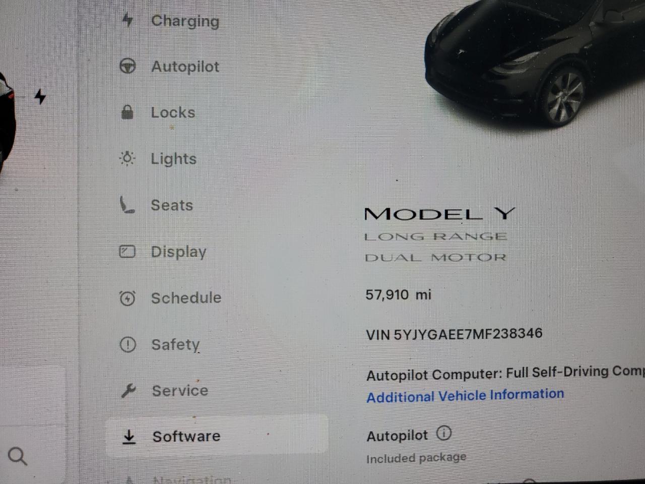 2021 Tesla Model Y VIN: 5YJYGAEE7MF238346 Lot: 81038245