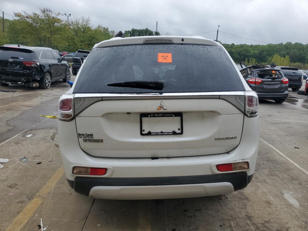 2015 Mitsubishi Outlander Se VIN: JA4AD3A39FZ006459 Lot: 83873375