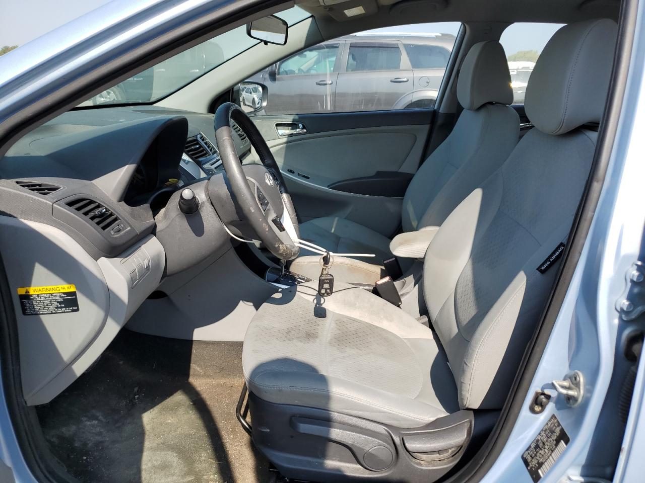 2012 Hyundai Accent Gls VIN: KMHCU5AE7CU047298 Lot: 67580925