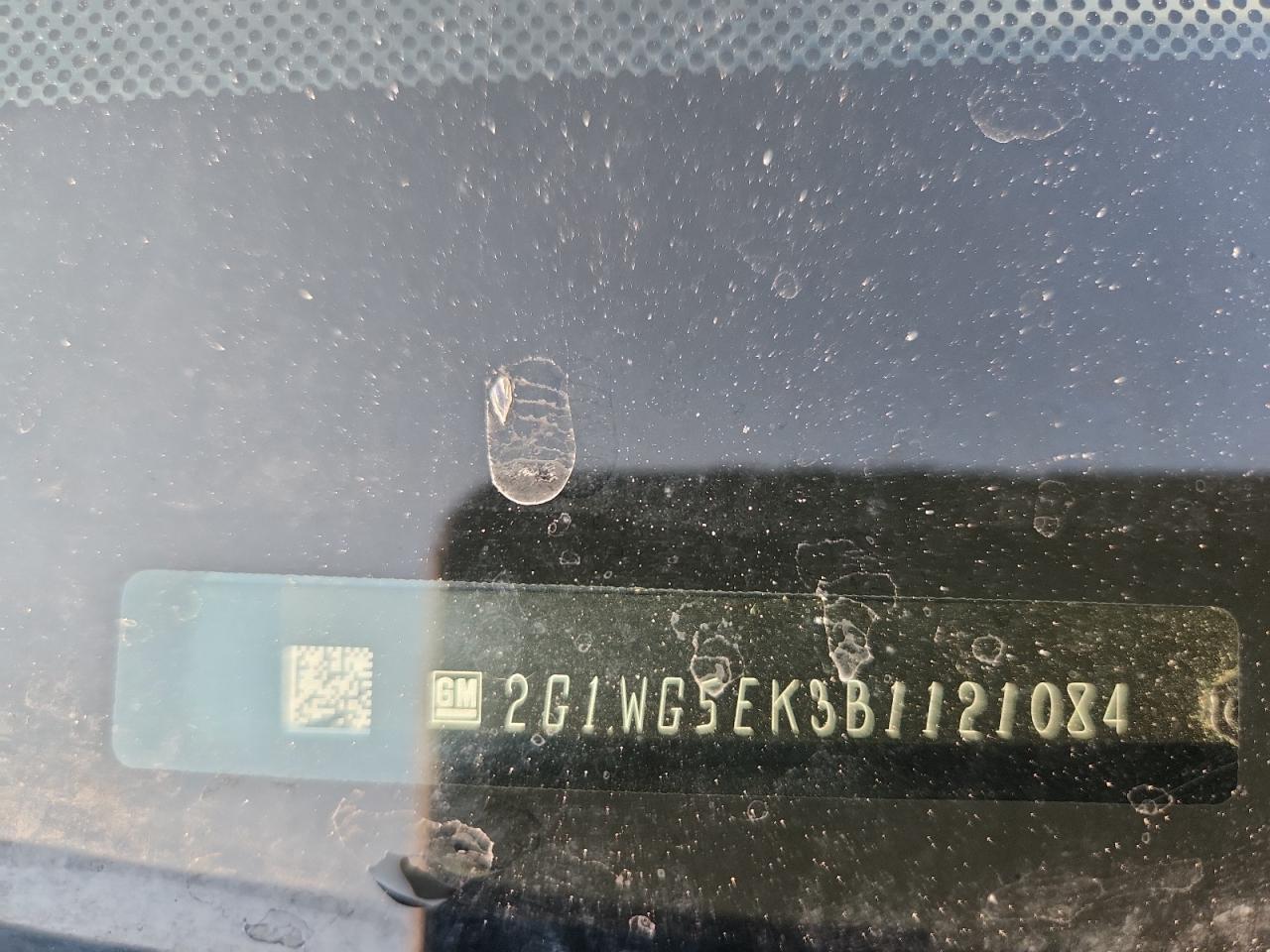 2011 Chevrolet Impala Lt VIN: 2G1WG5EK3B1121084 Lot: 71052275