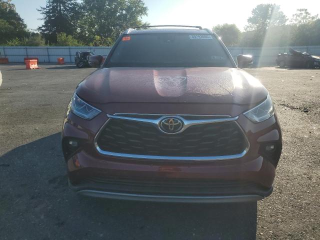  TOYOTA HIGHLANDER 2021 Красный