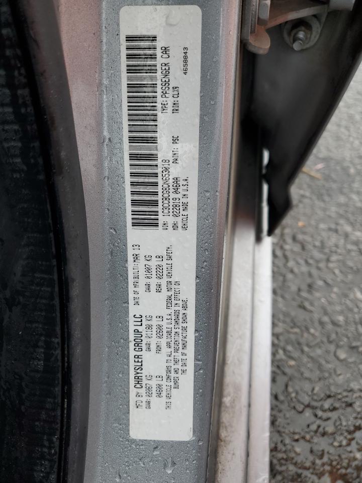 2013 Chrysler 200 Limited VIN: 1C3CCBCG8DN653018 Lot: 71091625