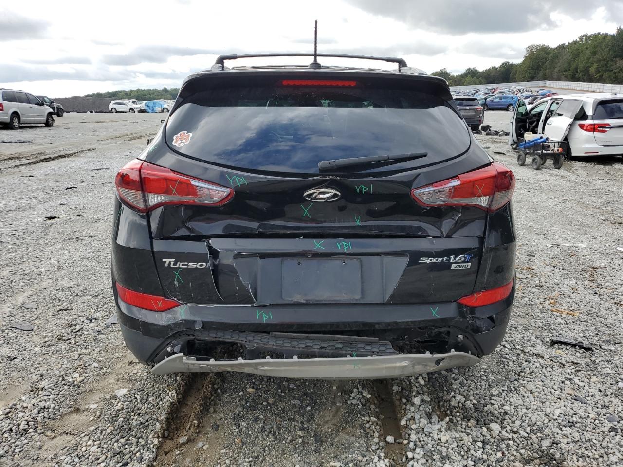 2017 Hyundai Tucson Limited VIN: KM8J3CA27HU494810 Lot: 83998085