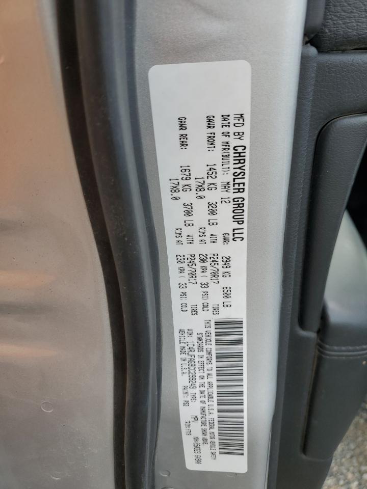 2012 Jeep Grand Cherokee Laredo VIN: 1C4RJFAG9CC299249 Lot: 81867195