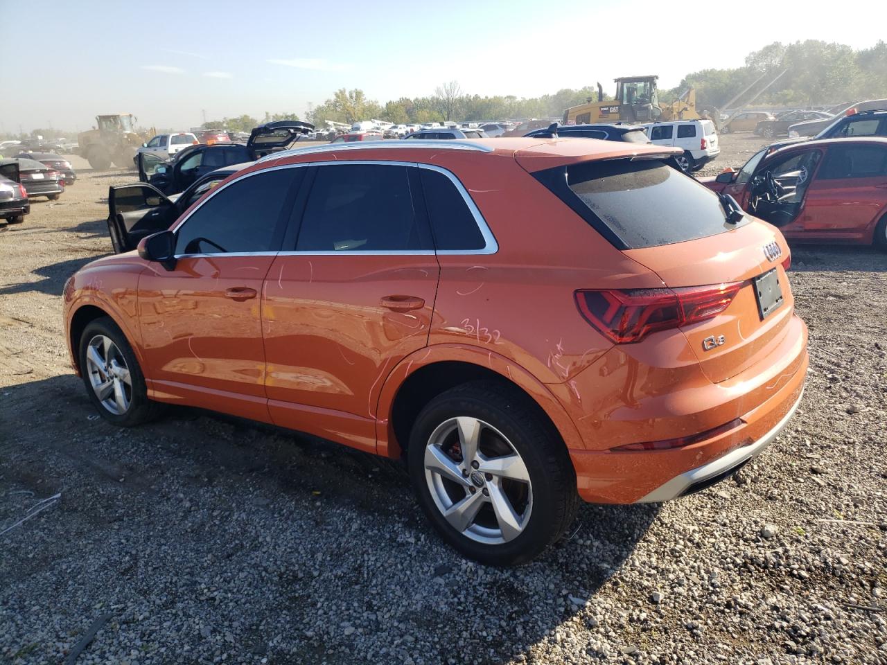 2019 Audi Q3 Premium orange null gas WA1AECF31K1078593 photo #3