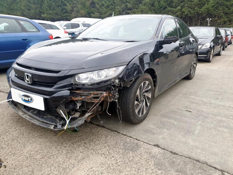 2017 HONDA CIVIC SE VTEC  for sale at Copart WHITBURN