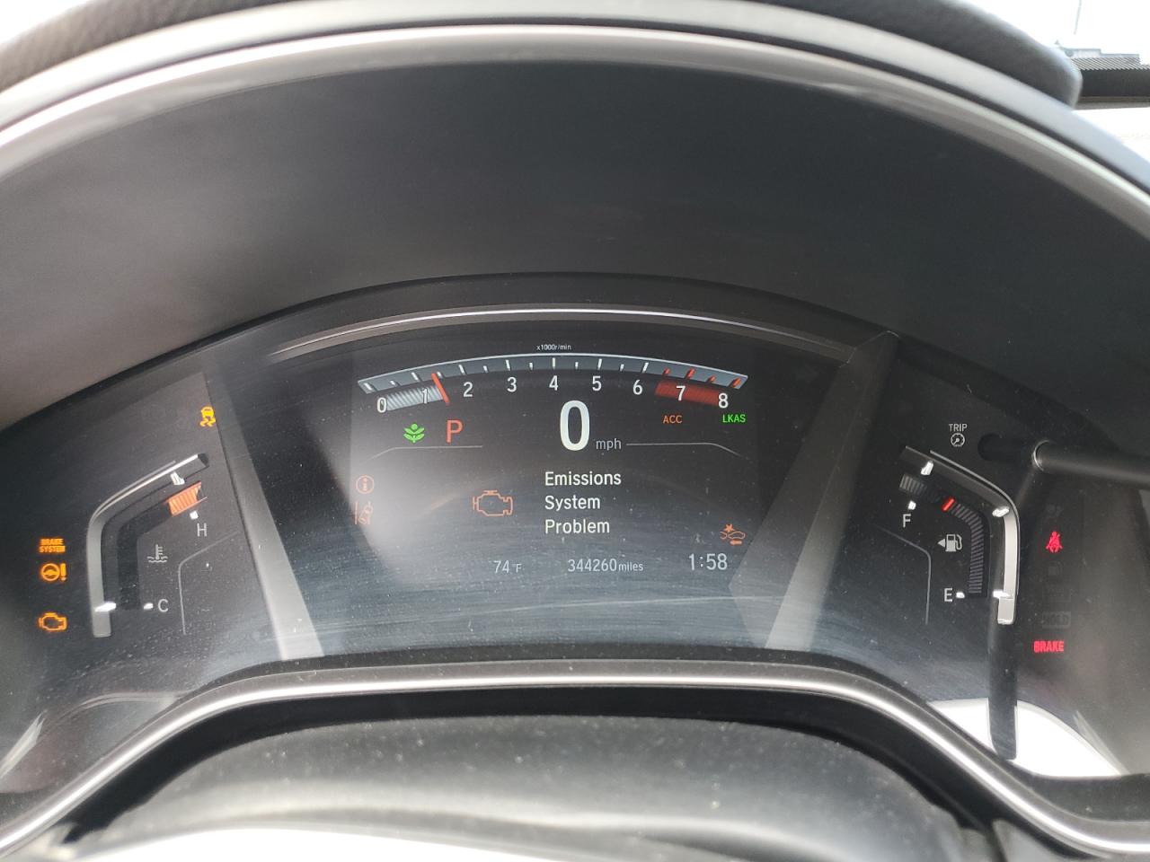 2019 Honda Cr-V Exl VIN: 2HKRW2H85KH636110 Lot: 80010985