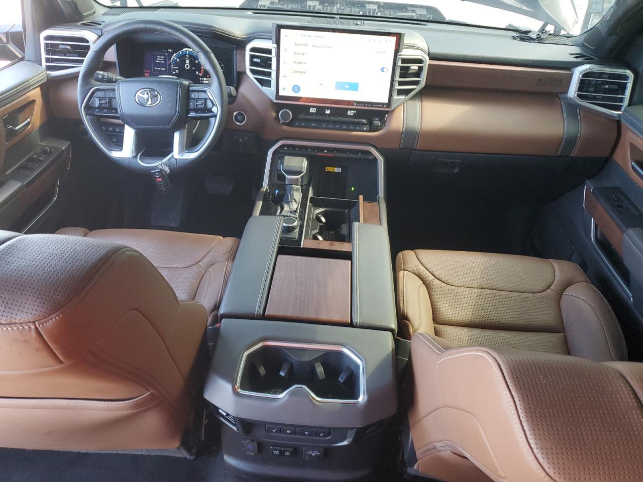 2024 Toyota Tundra Crewmax Platinum VIN: 5TFMA5AB6RX035447 Lot: 81059775