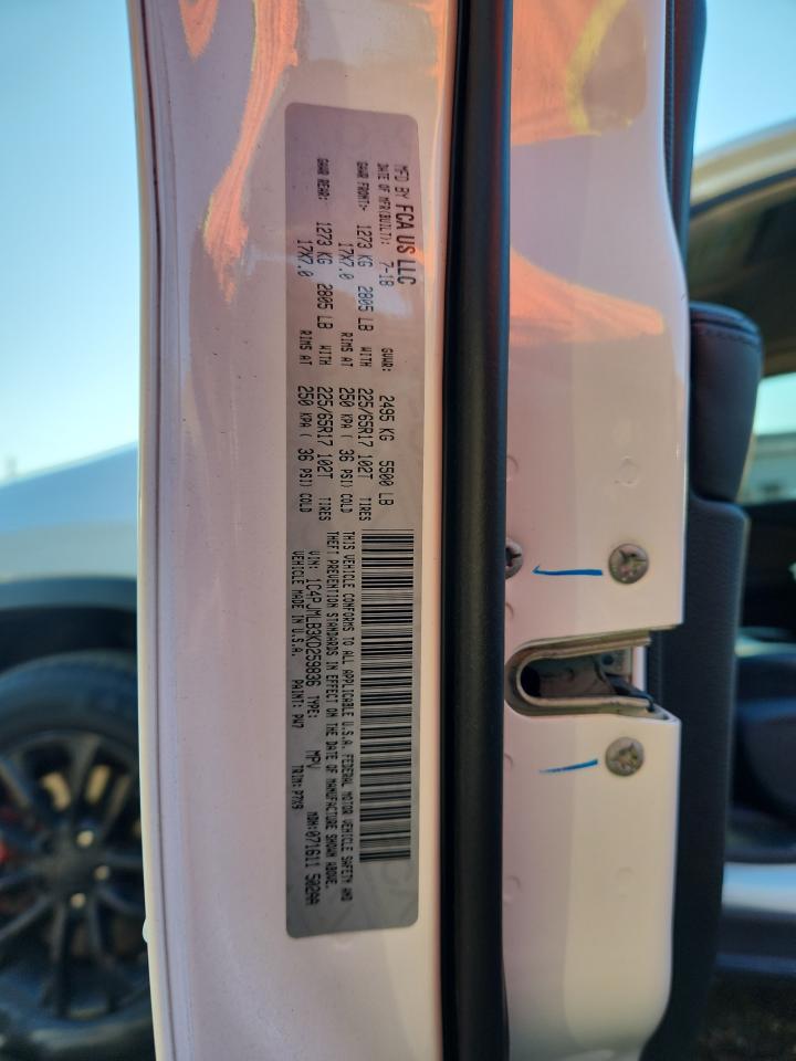 2019 Jeep Cherokee Latitude Plus VIN: 1C4PJMLB3KD259836 Lot: 80322335