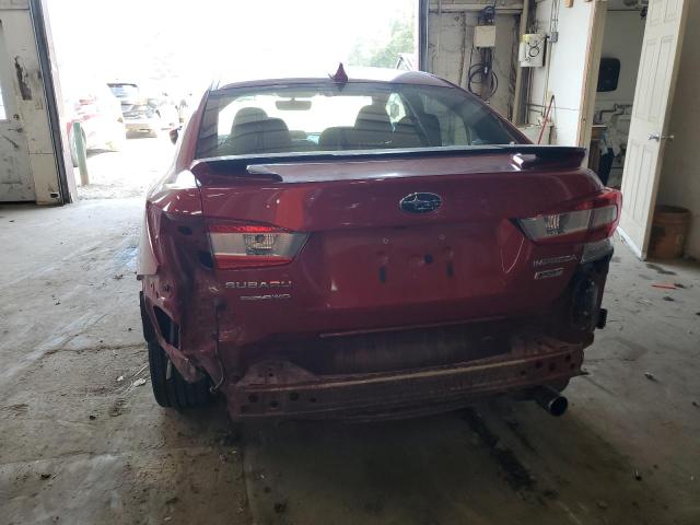  SUBARU IMPREZA 2017 Red