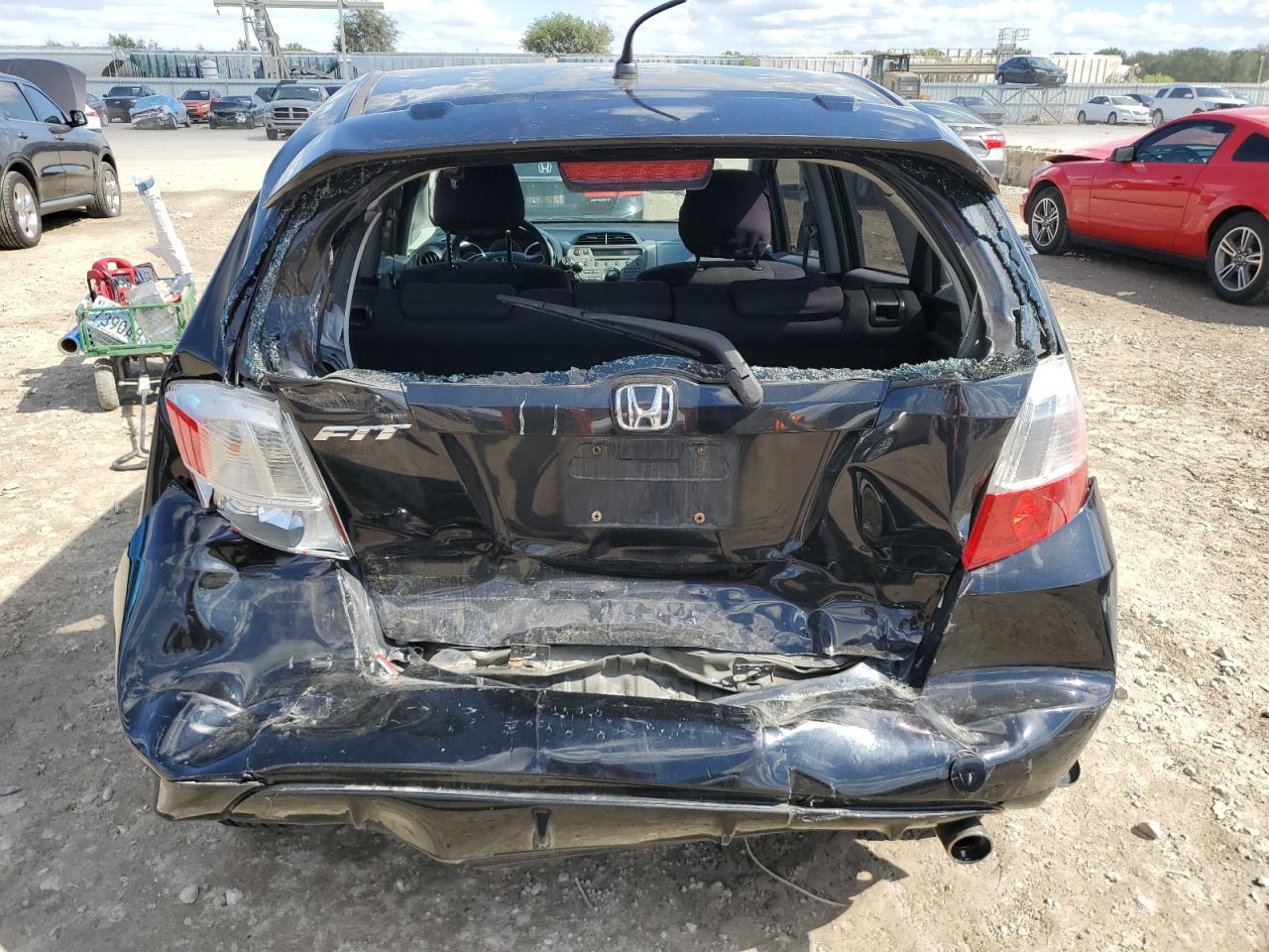 2010 Honda Fit Sport VIN: JHMGE8H47AS024225 Lot: 81761515