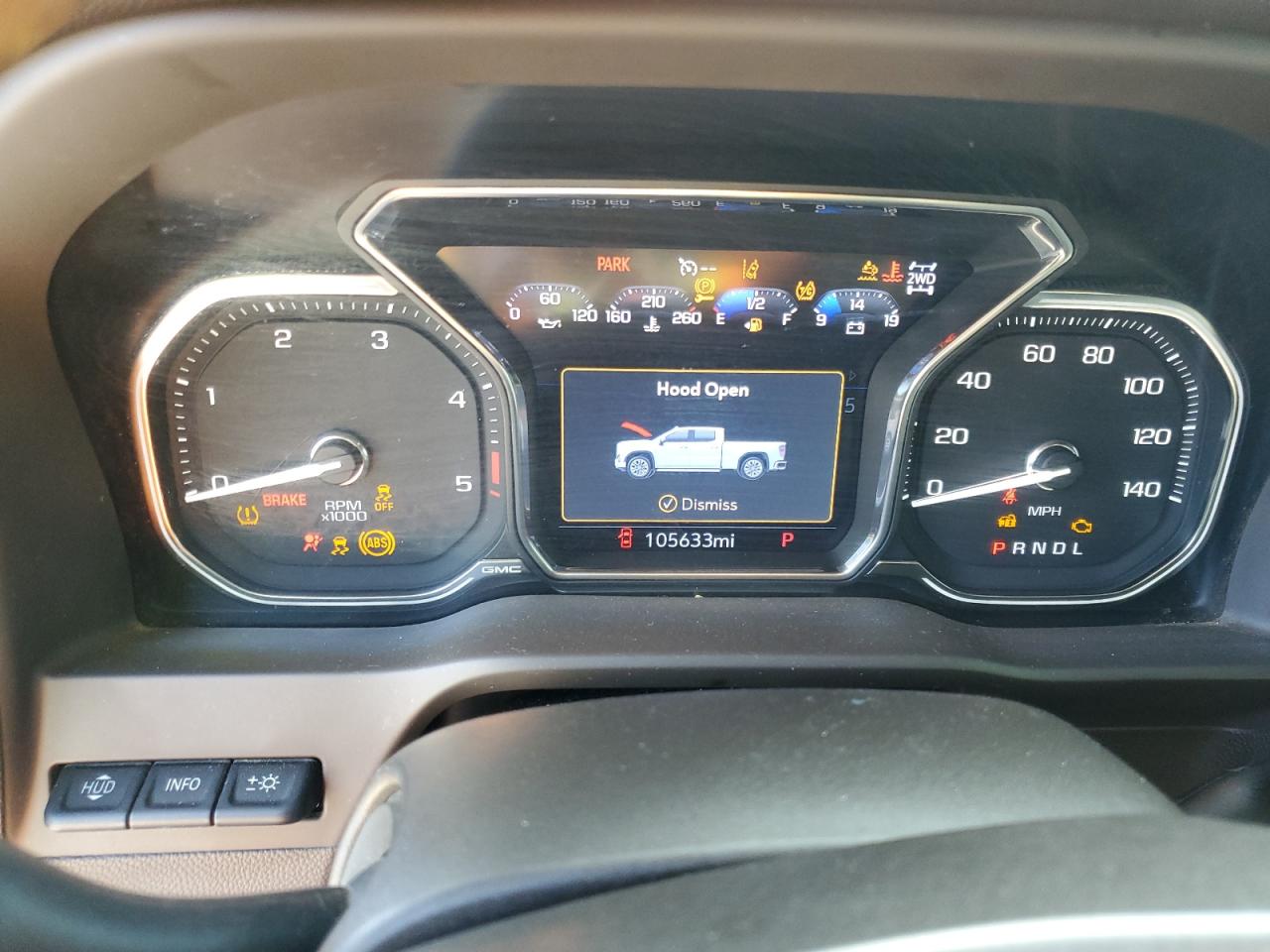 2022 GMC Sierra K2500 Denali VIN: 1GT49REY9NF182439 Lot: 81468255