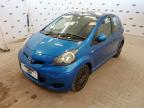 2010 TOYOTA AYGO BLUE VVT-I 1.0 VVT-I BLUE 5DR for sale at Copart SANDWICH