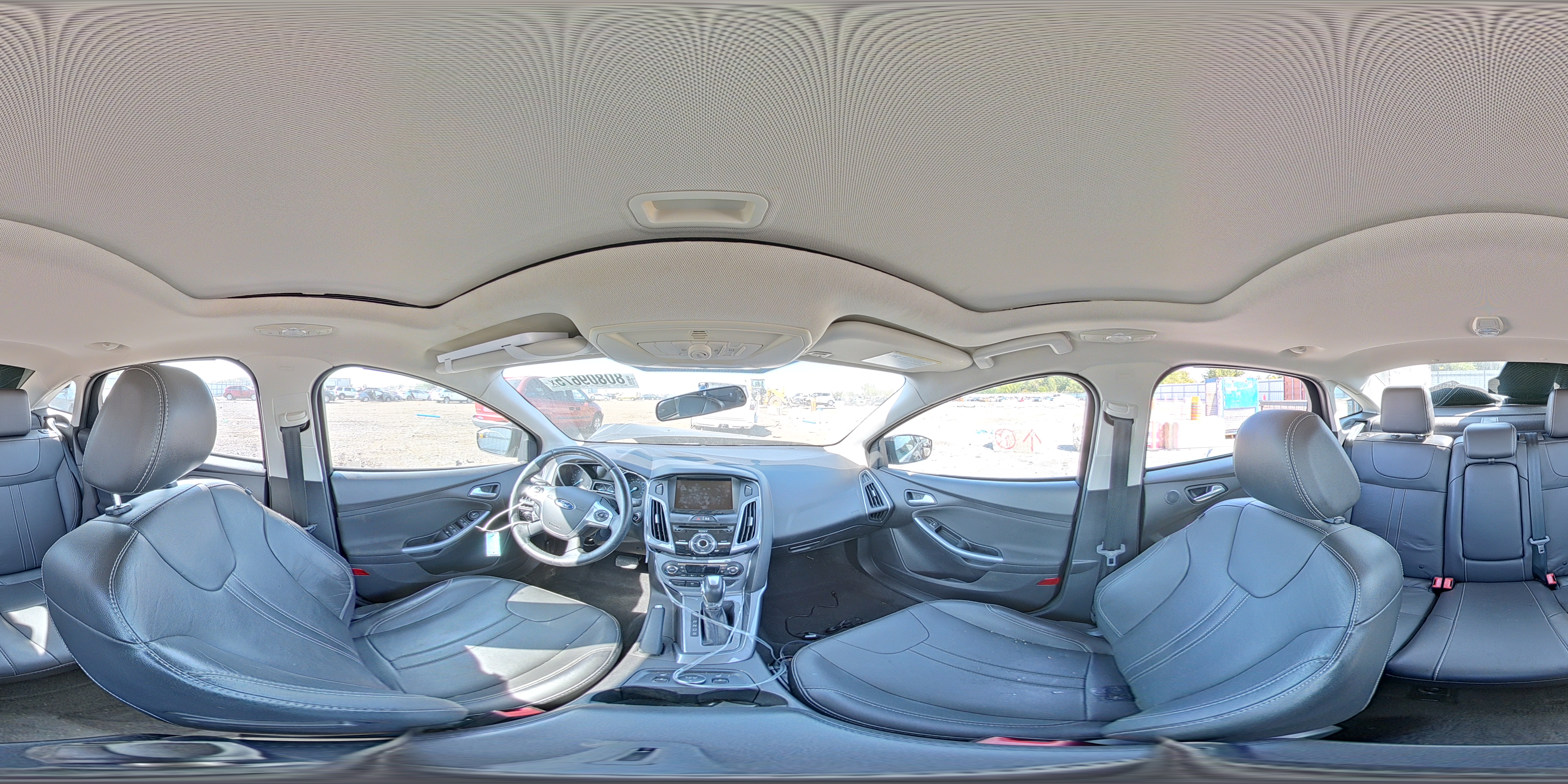 2014 Ford Focus Titanium VIN: 1FADP3J25EL222625 Lot: 80809675