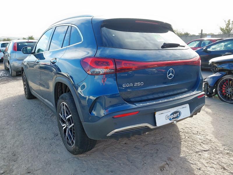 2022 MERCEDES-BENZ EQA EQA 250 140KW AMG LINE PREMIUM 66.5KWH 5DR AUTO