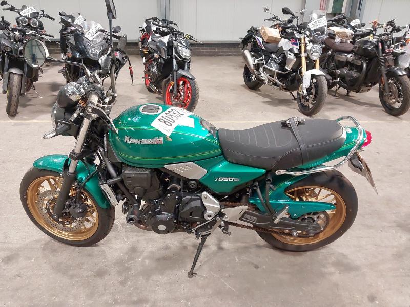 2022 KAWASAKI ER 650 MNFBB  for sale at Copart NEWBURY