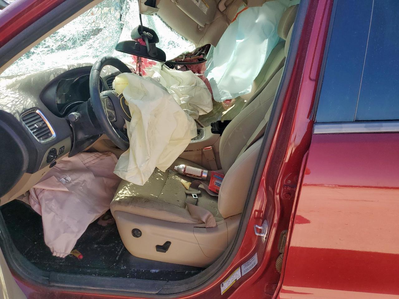 2015 Dodge Durango Sxt VIN: 1C4RDHAG7FC888369 Lot: 84248525