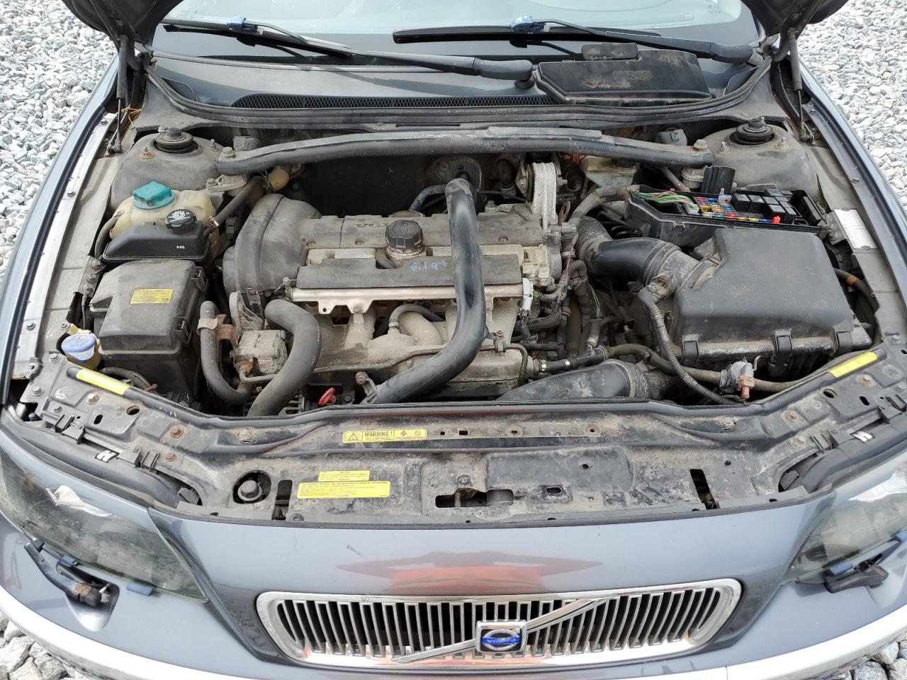 YV1SW59V542369766 VOLVO V70 2004 SILVER Photo 12