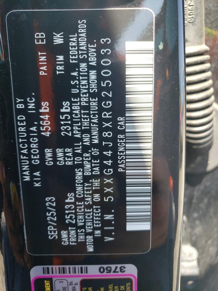 2024 Kia K5 Gt VIN: 5XXG44J8XRG250033 Lot: 81376175