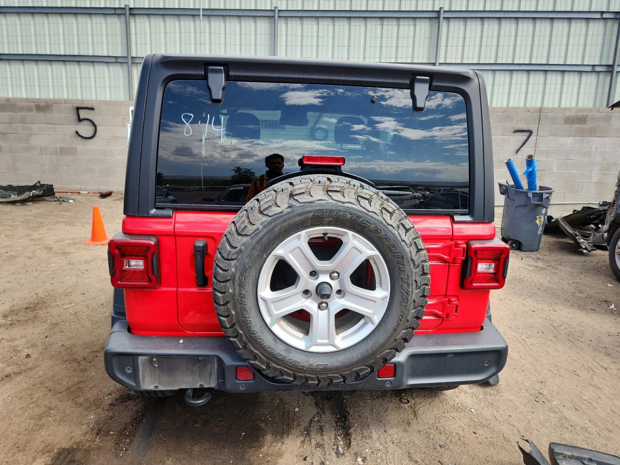 2022 Jeep Wrangler Sport VIN: 1C4HJXAGXNW110756 Lot: 69683125