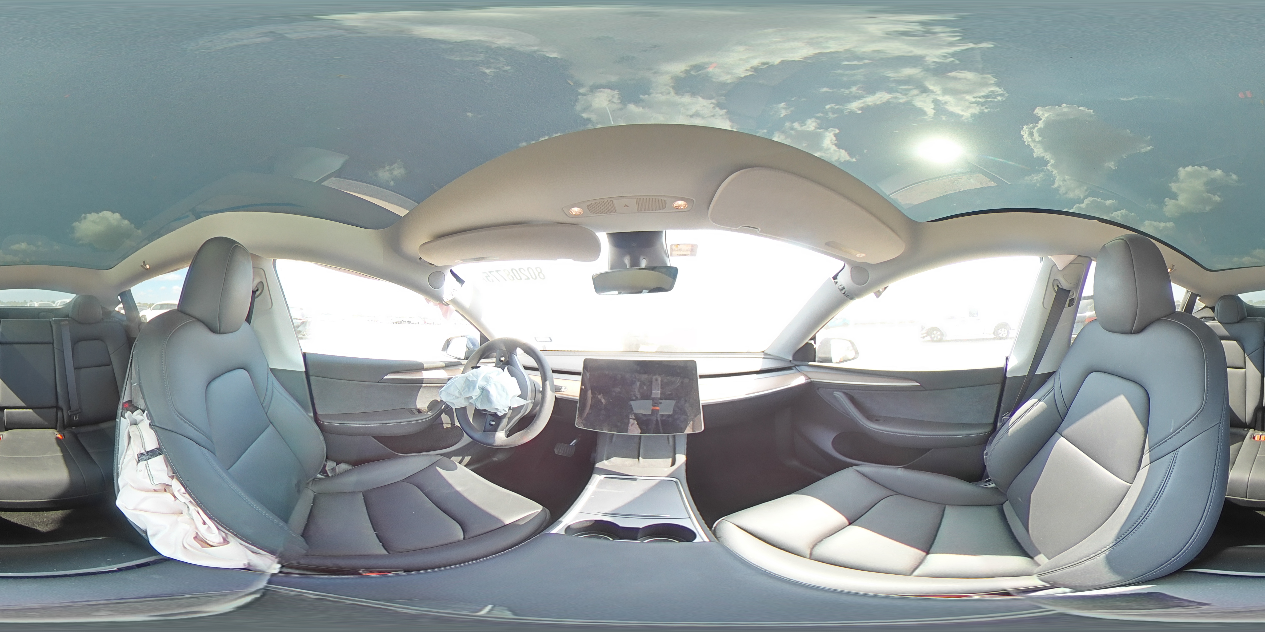 2023 Tesla Model Y VIN: 7SAYGDEE4PA080165 Lot: 80208775