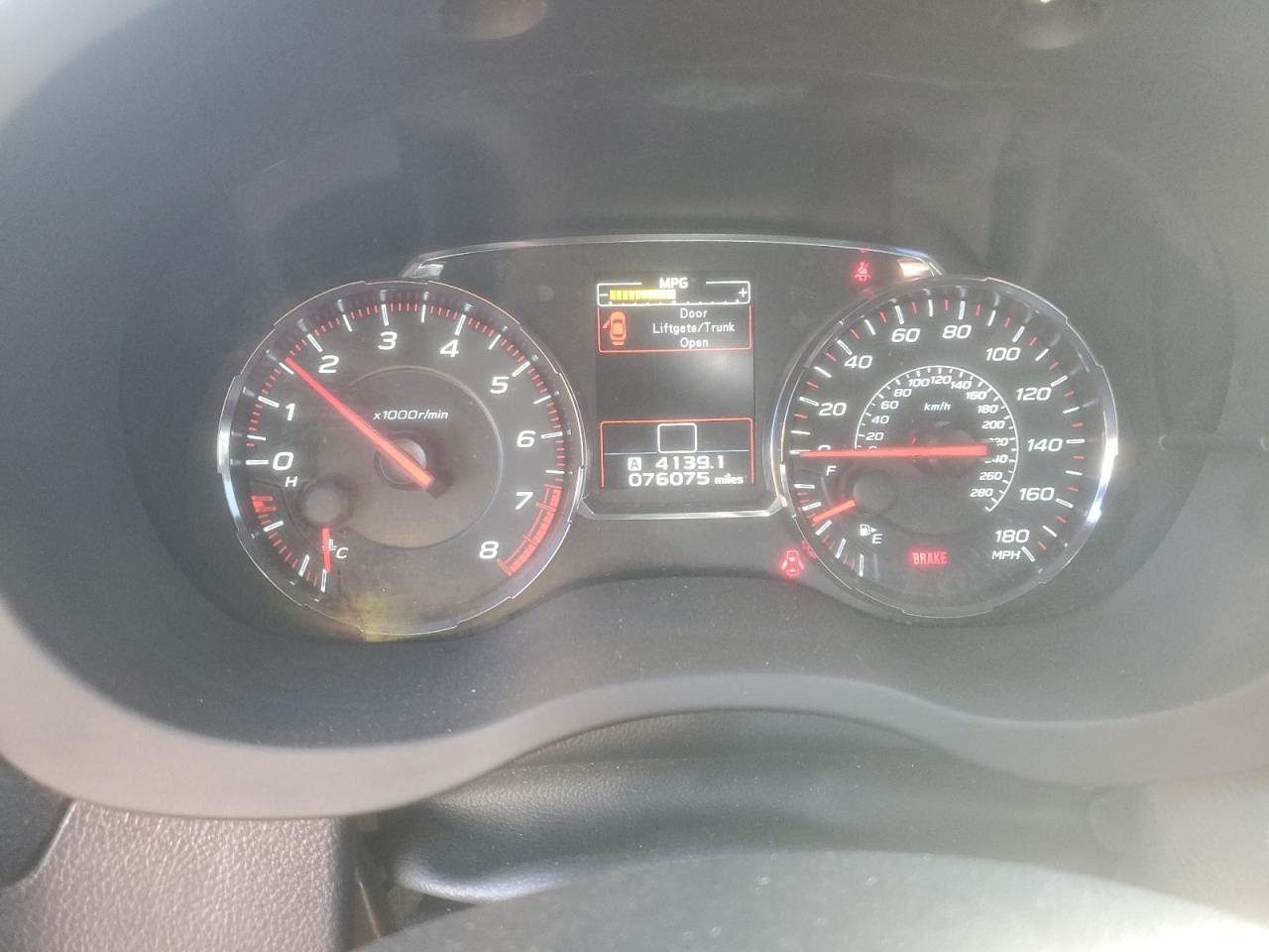 2018 Subaru Wrx Limited VIN: JF1VA1F69J9818222 Lot: 72041265