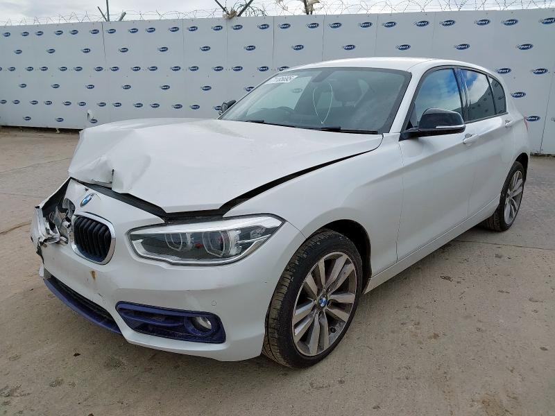 2015 BMW 1 SERIES SPORT for sale at Copart YORK