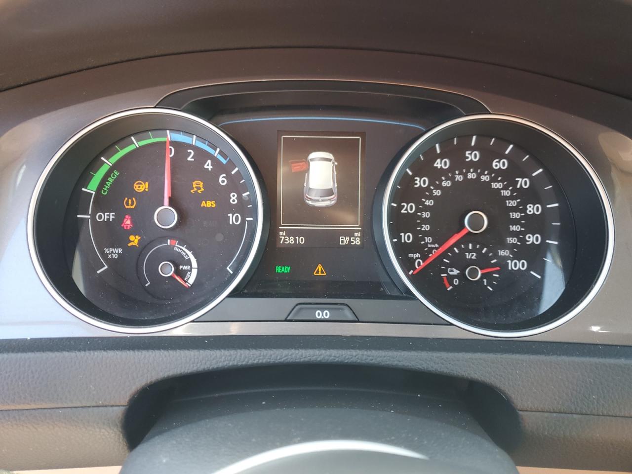 2016 Volkswagen E-Golf Sel Premium VIN: WVWPP7AU8GW913634 Lot: 80366695