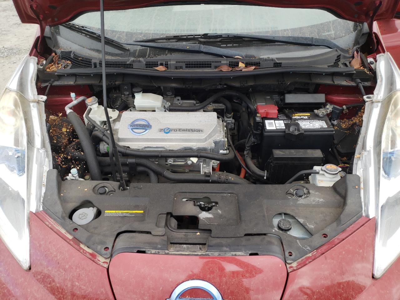 2012 Nissan Leaf Sv VIN: JN1AZ0CP4CT019658 Lot: 80157275