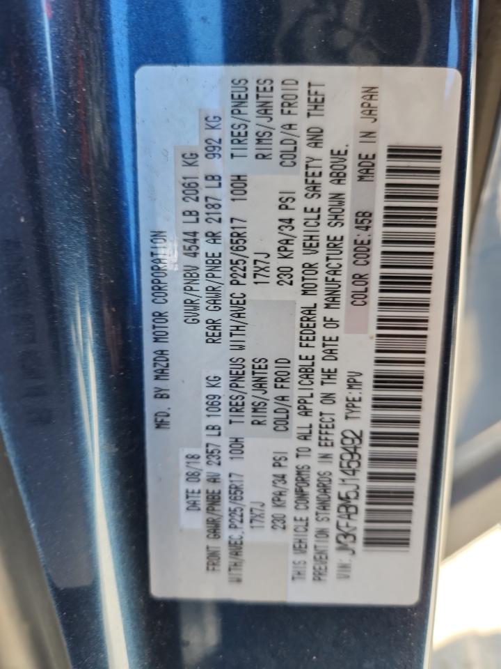 2018 Mazda Cx-5 Sport VIN: JM3KFABM5J1459492 Lot: 71242115