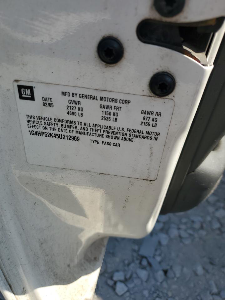 2005 Buick Lesabre Custom VIN: 1G4HP52K45U212969 Lot: 80479385