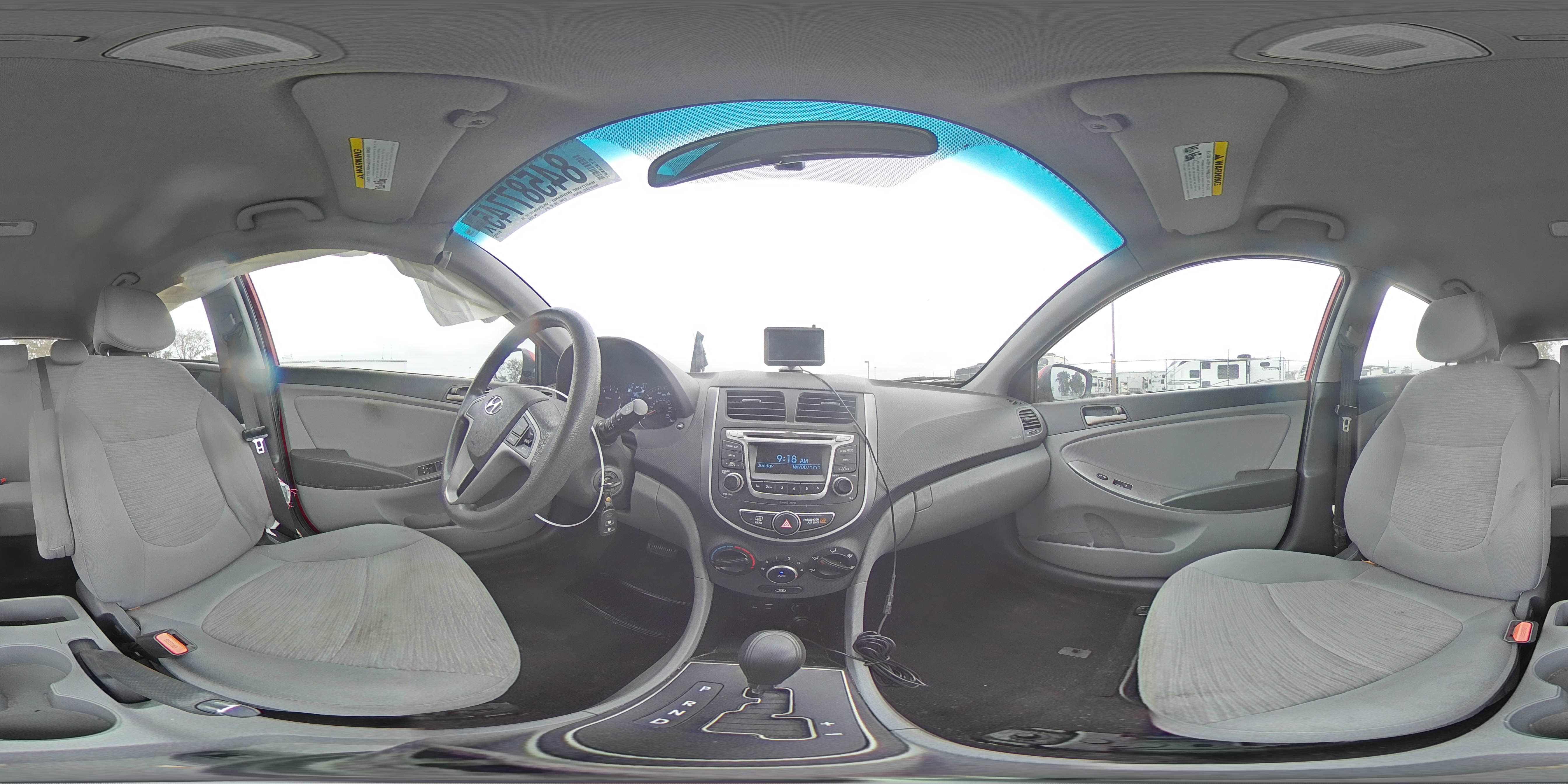 2017 Hyundai Accent Se VIN: KMHCT5AE7HU319956 Lot: 84587745